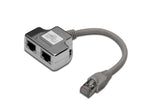 Digitus Adaptador De Red Cat5e X2 Rj45 A Rj45 Ftp H/M 0.19m  Dn-93904
