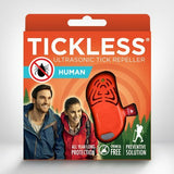 EAN 5999566450037 - Tickless Human Automático Repelente de insectos Adecuado para uso en exteriores Naranja imagen 1