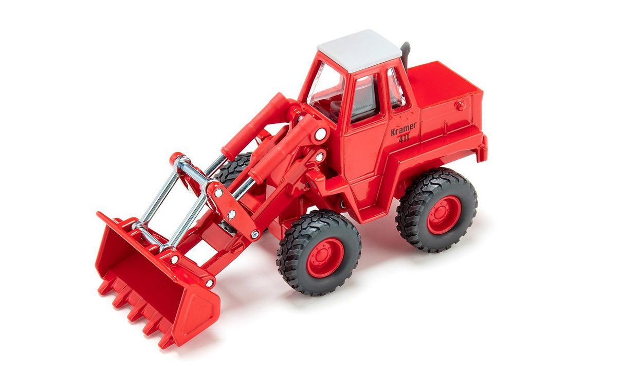 Excavadora Siku Super Kramer 411, Modelo De Vehículo Rojo 10356300000