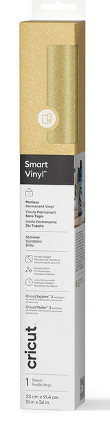 Cricut 2011550 Vinilo Adhesivo Permanente Oro