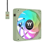 Ventilador De Caja Pc Thermaltake Ct140 Ex Reverse Argb Sync   Verde Claro, Paquete De 3 Cl-F199-Pl14mg-A