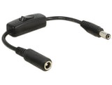 Delock Adaptador Dc 5,5 X 2,5 Mm Macho > Dc 5,5 X 2,5 Mm