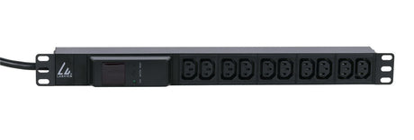 EAN 5704174320692 - Lanview LVR261877 unidad de distribución de energía (PDU) 10 salidas AC 1U Negro imagen 2