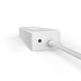 Hama  Regleta Inteligente Wifi Con 4 Enchufes Y 4 Usb (Enchufe Múltiple Sin Hub/Gateway, Con Usb, 4 Enchufes, Con Protección Contra Sobrecarga, Control Por Aplicación Y Voz, 10 A), Color Blanco
