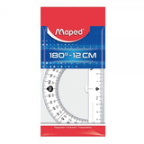 Maped Transportador 180º Base 12cm