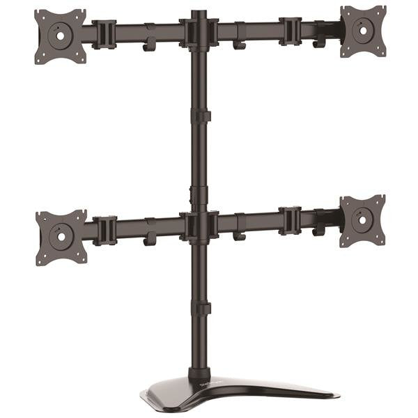 EAN 0065030870016 - StarTech.com ARMBARQUAD soporte para monitor 68,6 cm (27") Escritorio Negro imagen 1