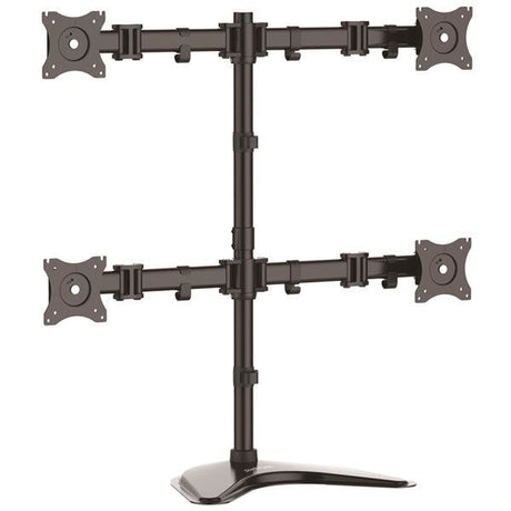 EAN 0065030870016 - StarTech.com ARMBARQUAD soporte para monitor 68,6 cm (27") Escritorio Negro imagen 1