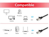 EAN 4015867151754 - Equip 605590 cable de red Negro 1 m Cat6 S/FTP (S-STP) imagen 3
