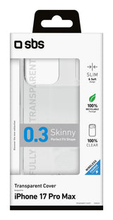 Sbs Skinny Cover Iphone 17 Pro Max Transparent