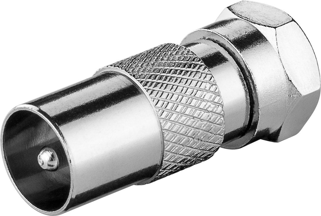 F-Adapter: F Male > Coaxial M