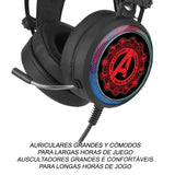 Auricular Gaming Avengers Multicolor Sonido Virtual 7.1/ Jack3.5mm/ Cable 2.2m