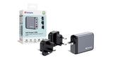 Cargador De Pared Universal Verbatim Gnc-100 3xusb Tipo-C 1xusb 100w