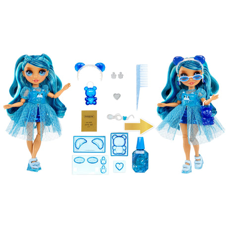 EAN 0035051121374 - Rainbow High Creative Crystals Fashion Doll- Skyler imagen 3