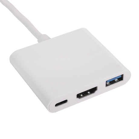 EAN 5901720135346 - Akyga AK-AD-57 white color - Hub - Hub USB 2.0 Type-C 500 Mbit/s imagen 2