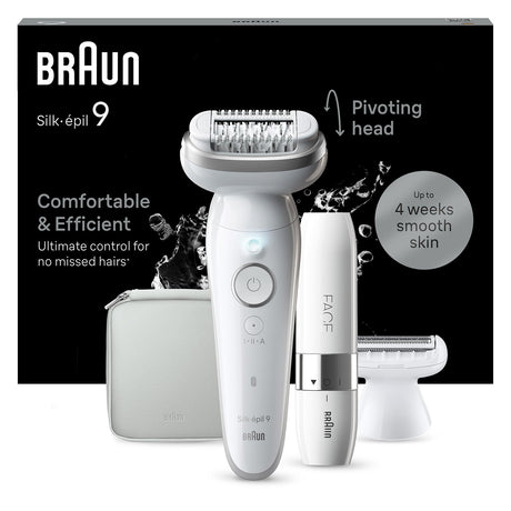 EAN 7500435225182 - Braun Silk-épil 9 9-341 depiladora 40 pinzas Blanco imagen 1