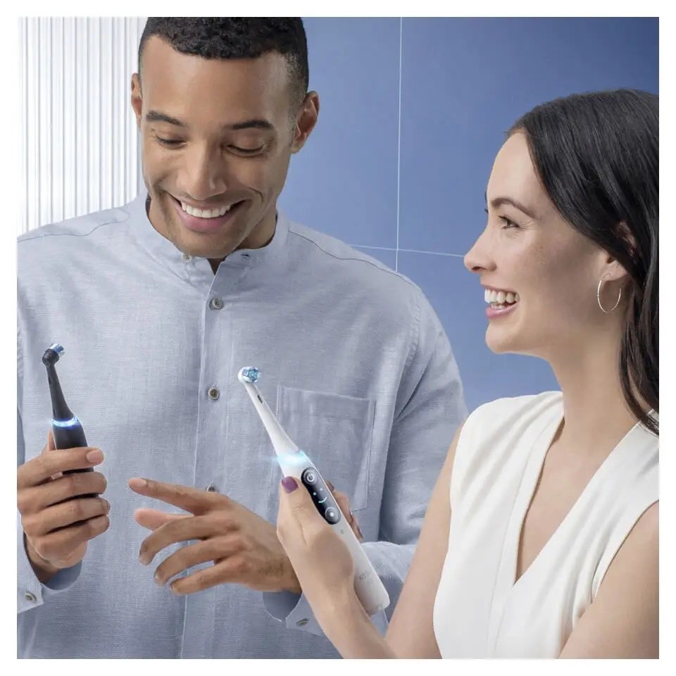 EAN 4210201408543 - Oral-B iO Series 8N Adulto Cepillo dental vibratorio Blanco imagen 7