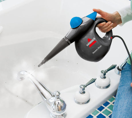 EAN 11120220841 - Bissell Steam Shot Limpiador a vapor portátil 0,36 L 1050 W Azul, Titanio imagen 5