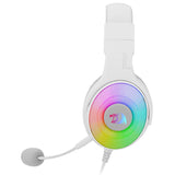 Redragon Pandora Auricular Gaming Rgb Virtual 7.1 Usb Micrófono Blanco