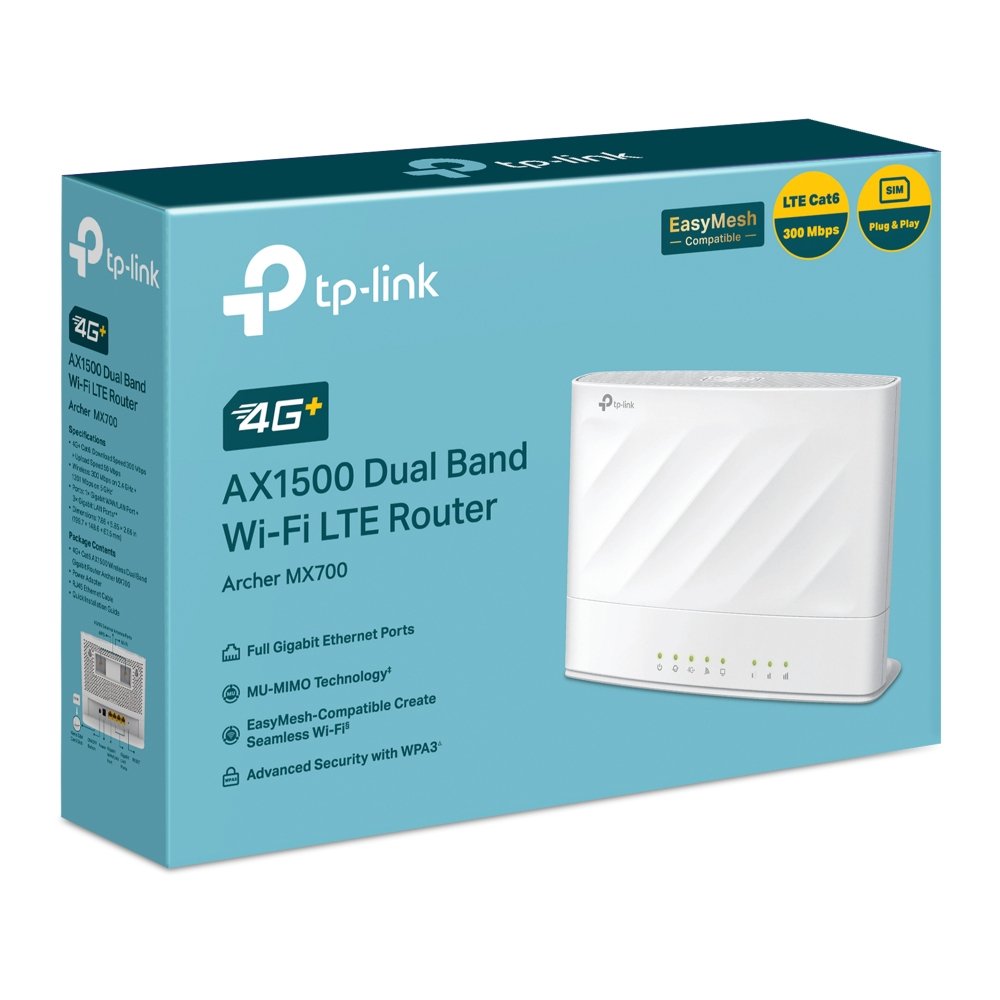 Router Tp-Link Ax1500 4g Lte Advanced Cat6