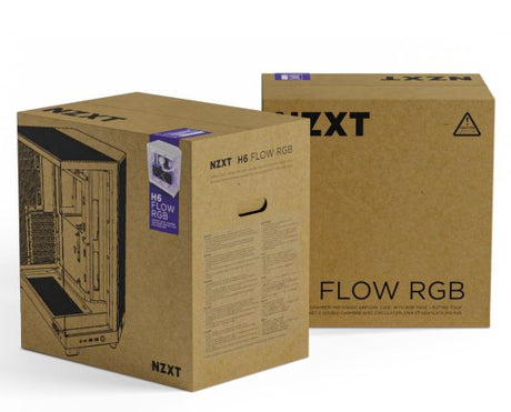 EAN 5056547204079 - NZXT H6 Flow RGB Midi Tower Negro imagen 18