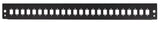 Fiber Front Panel 24 Lc-Duplex Or Sc-Simplex, Negro