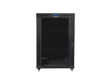 EAN 5901969440287 - Lanberg FF01-8022-12BL armario rack 22U Rack o bastidor independiente Negro imagen 3