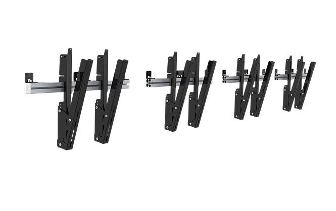 Pw020001, Multi Display Wall Tilt, Max 100 Kg, 37" - 65" Pw020001