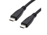 Roline Rm Usb 3.2 Gen 2 Cable, C-C, St St, 4k Uhd-1, 10gbit S, Emark, 100w, Schwarz, 0,5 M