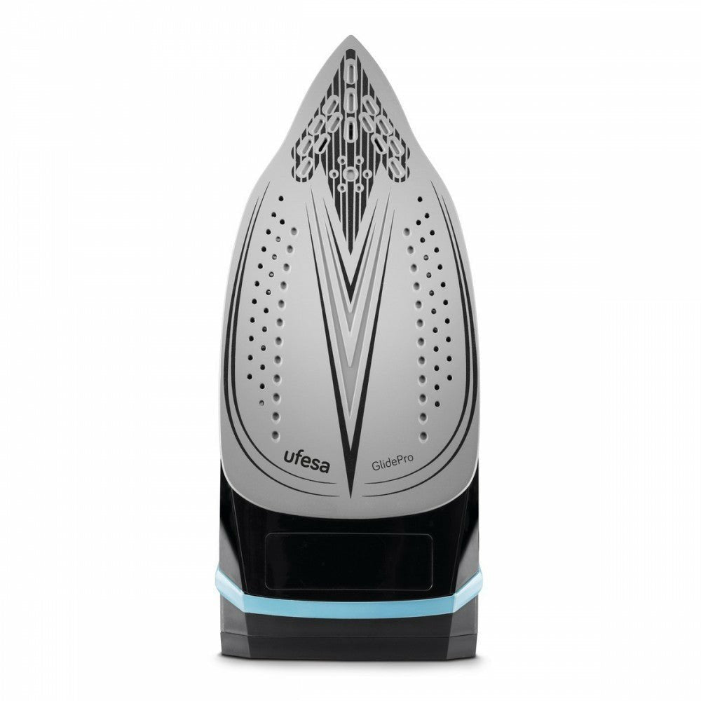 Plancha De Vapor Suela De Cerámica Vapor Continuo 35 G/Min Ufesa Pv2600 Glidepro Negro