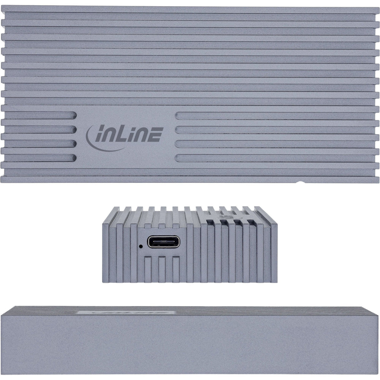 Carcasa Usb4 M.2 Ssd, Usb-C A M.2 Nvme, 40 Gb/S, Aluminio Inline