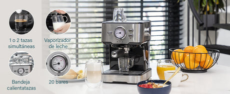 EAN 8713016094261 - Princess 249412 Manual Máquina espresso 1,5 L imagen 42