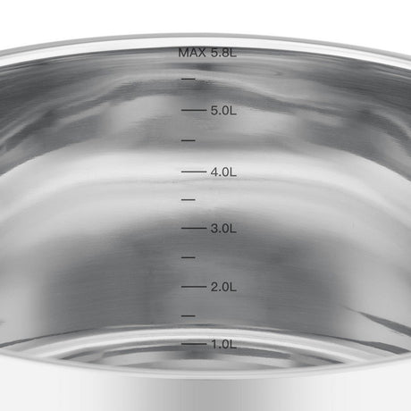 EAN 4260709013749 - Resto Kitchenware Anser 5,8 L Alrededor Negro, Acero inoxidable imagen 16