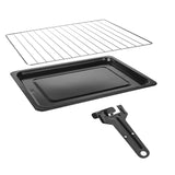 Mini Horno Con 2 Placas Eléctricas En La Parte Superior Tristar Ov-1443--38 L-3100 W-Función De Calor Del Ventilador-Negro