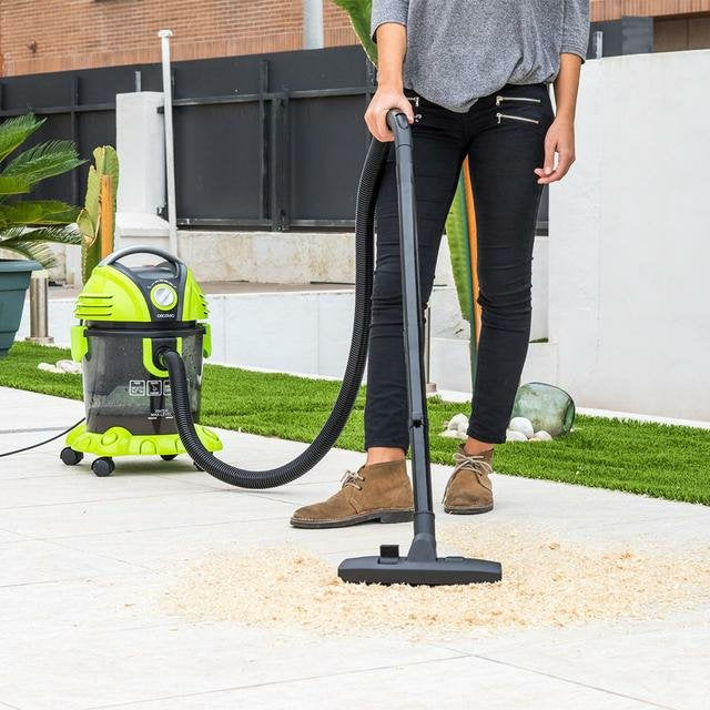 Cecotec Wet&Dry T Aspiradora De Tambor Seca Y Húmeda 1200 W Sin Bolsa