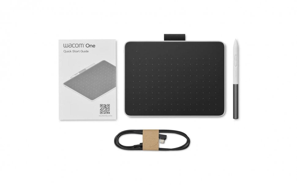 Tableta Digitalizadora Wacom One S  Negro, Blanco 152 X 95 Mm Usb