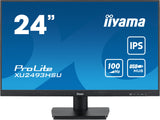 Monitor  Iiyama Prolite Xu2493hsu-B7, Led 23,8", Negro Mate, Fullhd, Ips, Adaptive-Sync, Panel De 100hz Xu2493hsu-B7