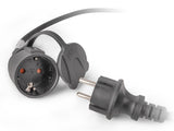 Entac Verlängerungscable 5m Negro Ip44