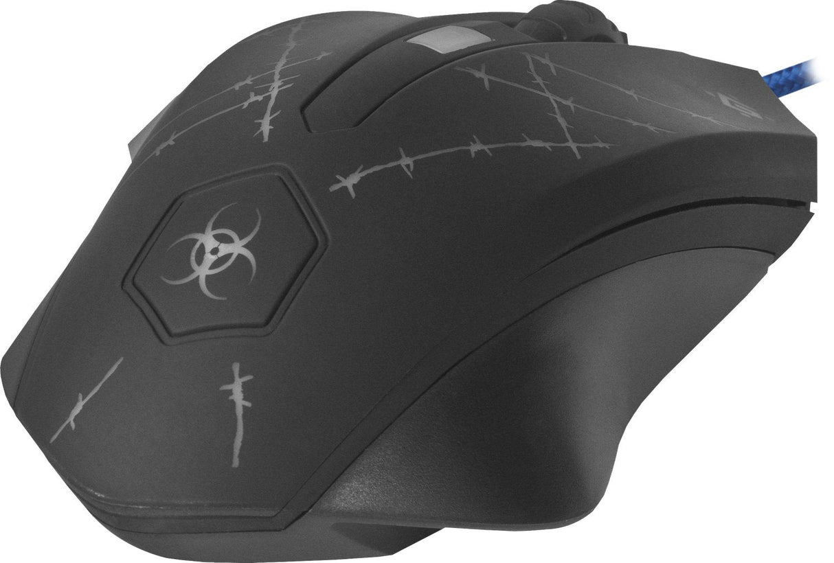 EAN 4714033520201 - Defender Forced GM-020L ratón Juego Ambidextro USB tipo A Óptico 3200 DPI imagen 10