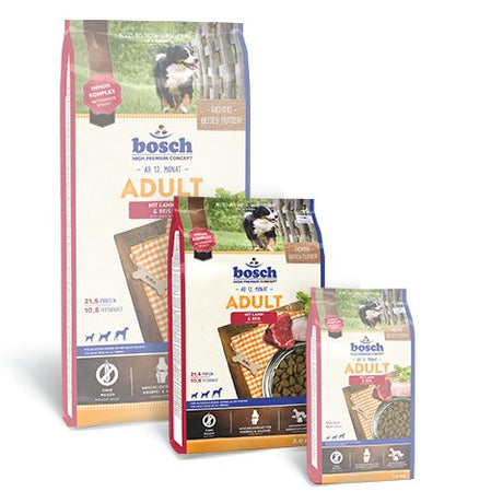 EAN 4015598013192 - Bosch 5208003 comida seca para perros 3 kg Adulto Cordero, Arroz imagen 1
