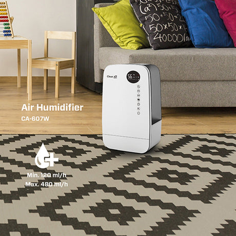 EAN 8718546312182 - Clean Air Optima CA-607W humidificador Ultrasónica 5,5 L Blanco 25 W imagen 7