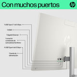 All In One Hp 23,8" Fhd Intel Core I3-N300 8gb 512gb Ssd, Sin Sistema Operativo Blanco - Teclado Qwerty Español