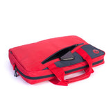 Maletín Monray Ginger Para Portátiles Hasta 15.6' Cinta Para Trolley Rojo