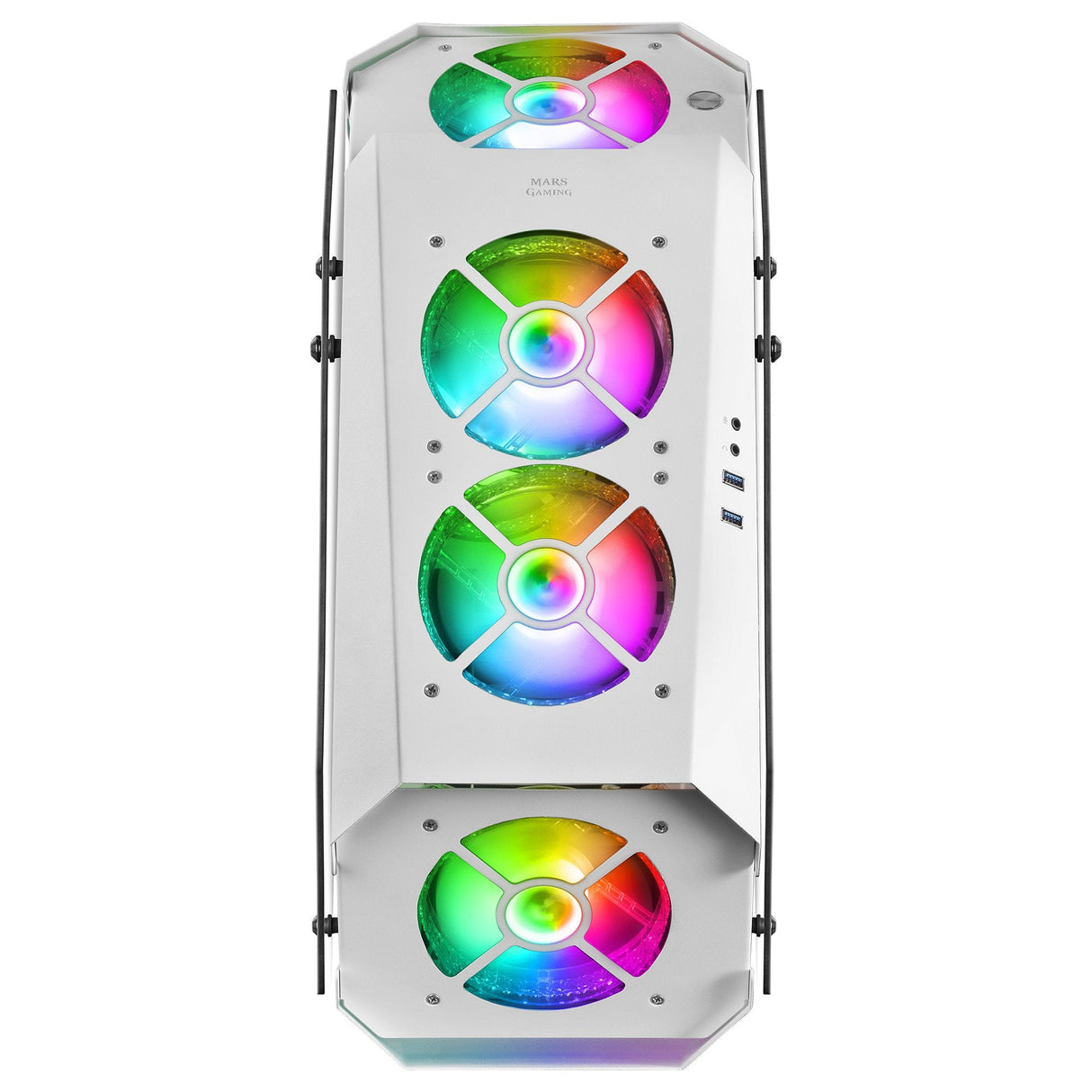 Caja Pc Marsgaming E-Atx Mc51 White