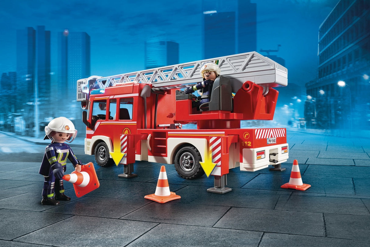 Playmobil Camion De Bomberos Con Escalera