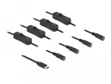 Delock Cable Usb Type-C Macho A 4 X Dc 5,5 X 2,1 Mm Hembra Con Interruptor 1 M