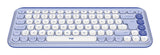 EAN 5099206127586 - Logitech 920-013074 teclado Universal Bluetooth QWERTY Internacional de EE.UU. Lila, Blanco imagen 2