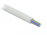 Schutzschlauch Glasfasergeflecht 5 M X 4 Mm Weiss