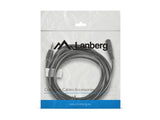 Lanberg Cable Estereo Ca-Mjfj-10cc-0030-Bk Jack 3.5mm Macho A Jack 3.5mm Hembra,3 Metros