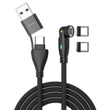 4smarts Usb-C A 540 Magnetcable Gravitycord 100w 1.8m Schwarz