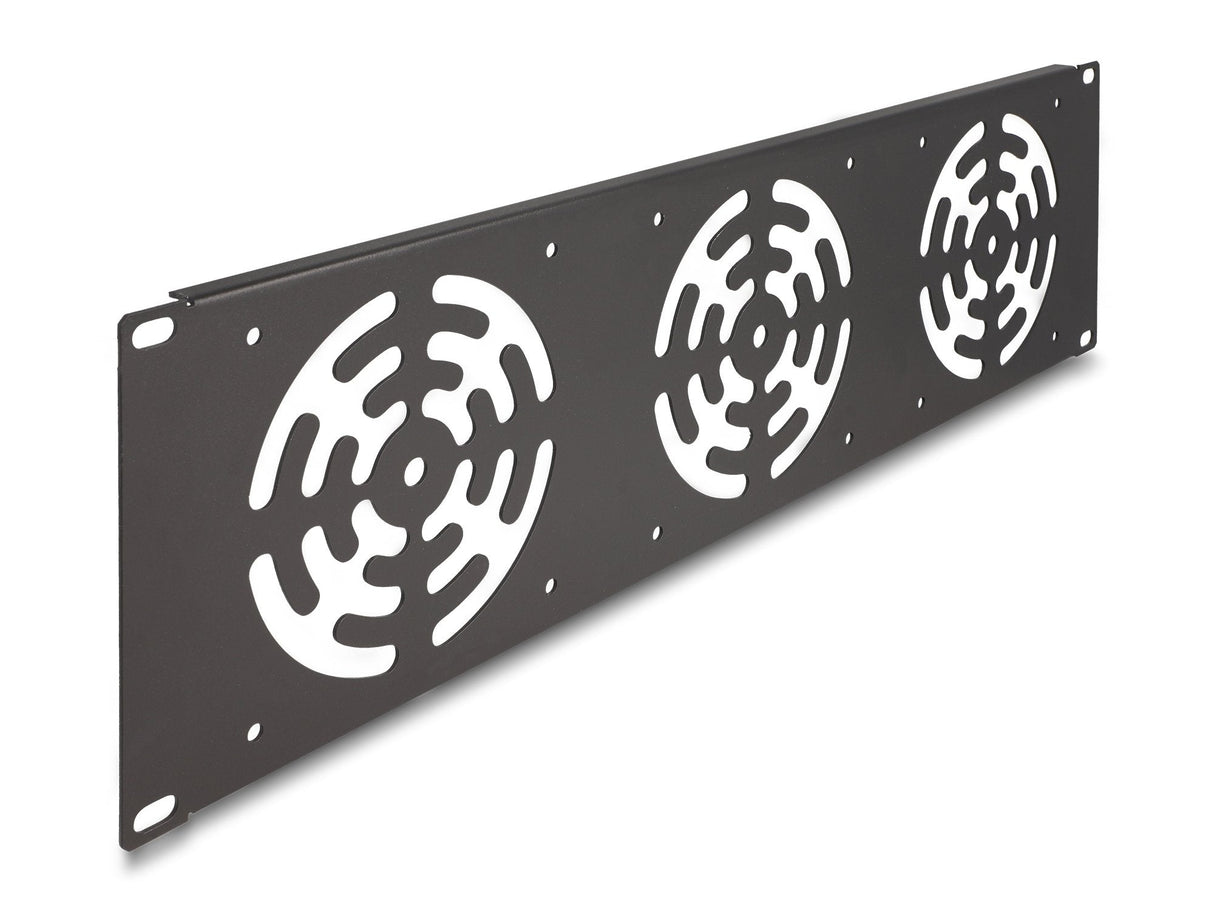 Delock 66747 Cubierta De Rack De 19" Para 3 Ventiladores De 120 X 120 Mm 3u Gris Oscuro